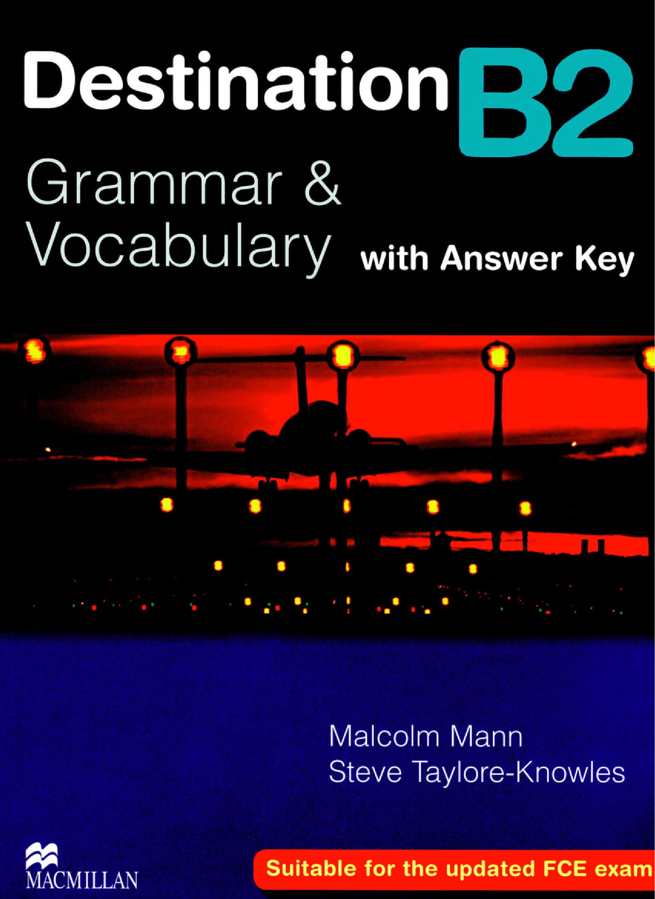 Destination B2. Grammar Vocabulary with Answer Key